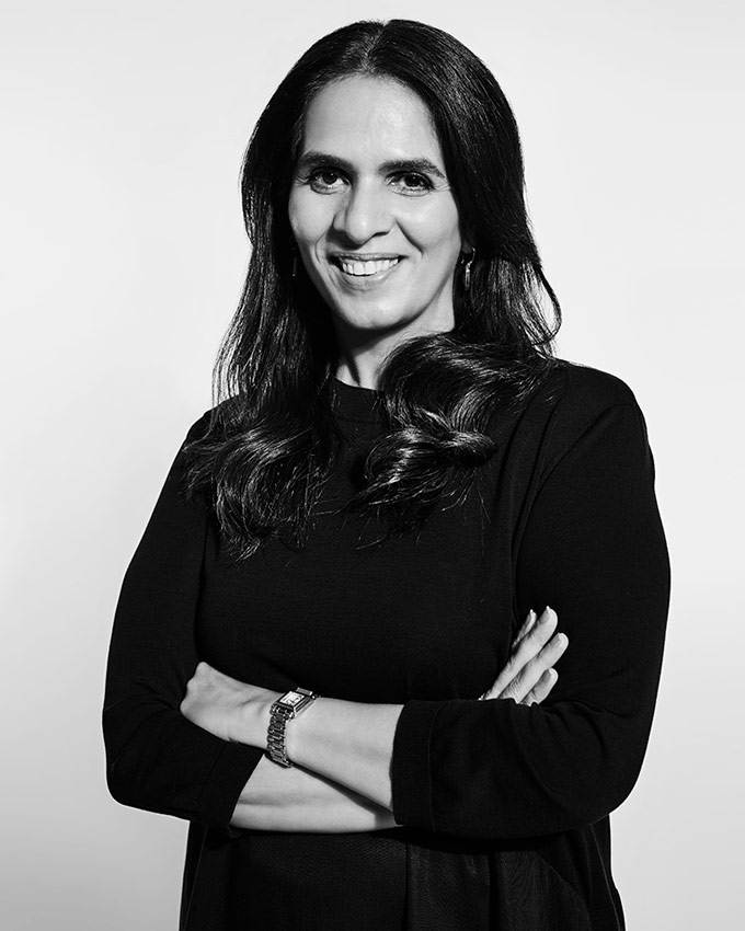 Designer portrait representing Ishq luxury fashion modern abaya fashion brand